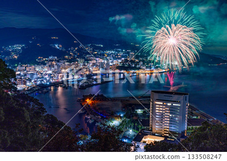 [Shizuoka Prefecture] Atami's million-dollar night view and seaside fireworks festival 133508247