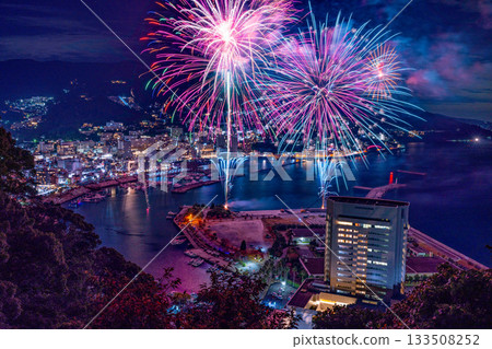 [Shizuoka Prefecture] Atami's million-dollar night view and seaside fireworks festival 133508252