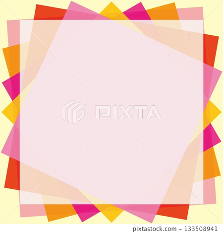 Geometric pattern frame square Geometric pattern frame square 133508941