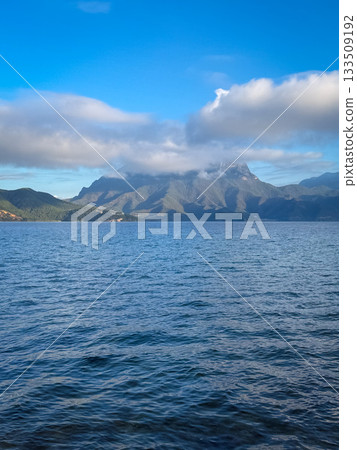 Lugu Lake in the morning. Yunnan province, China. Lugu Lake in the morning. Yunnan province, China. 133509192