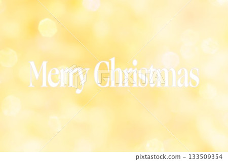 聖誕背景，柔和閃光，模糊漸變，金黃色 133509354