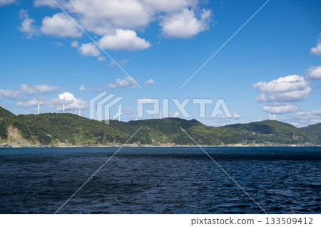 Sea as seen from the ship Sea as seen from the ship 133509412