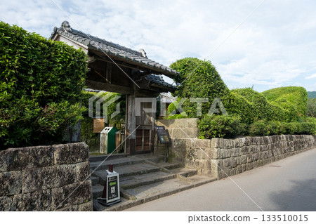 Beautiful stone pavement of the samurai residence Beautiful stone pavement of the samurai residence 133510015