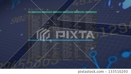 Showing code editor window running Python deploy command listing user data on circuit grid network Showing code editor window running Python deploy command listing user data on circuit grid network 133510293