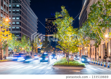 大阪府禦堂筋燈光秀 2025 133510669