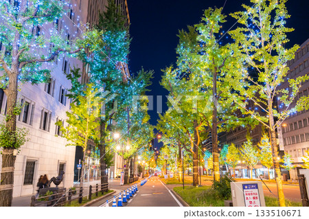 大阪府禦堂筋燈光秀 2025 133510671