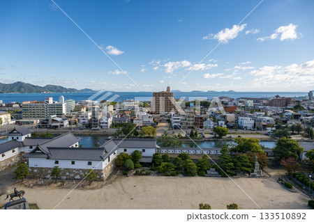 從今治城看到的景色 133510892