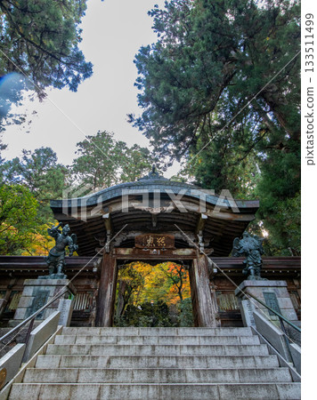 Autumn leaves of Ozuyama Sonjoji Temple Autumn leaves of Ozuyama Sonjoji Temple 133511499