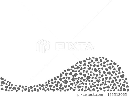 Heart pattern background Black and white solid heart Heart pattern background Black and white solid heart 133512065