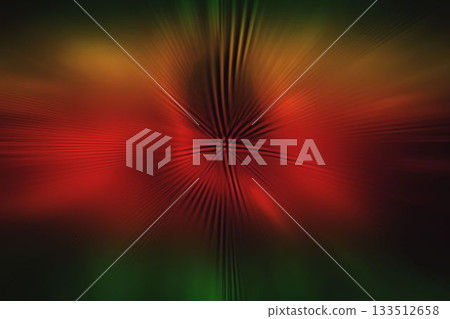 Abstract radial gradient pattern showing vibrant red and green blur lines in flat design Abstract radial gradient pattern showing vibrant red and green blur lines in flat design 133512658