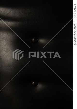 Black couch background, Close-up Black couch background, Close-up 133512671