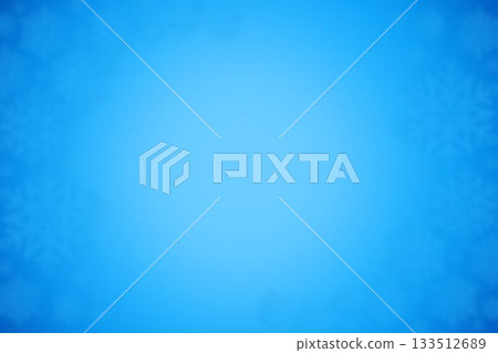 Decorative snowflake pattern is appearing on seamless blue gradient backdrop in flat design Decorative snowflake pattern is appearing on seamless blue gradient backdrop in flat design 133512689