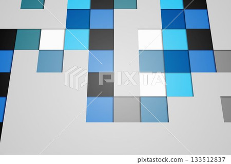 Technical background with squars Technical background with squars 133512837