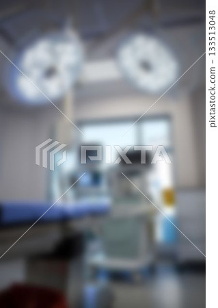 Operating room in hospital 133513048