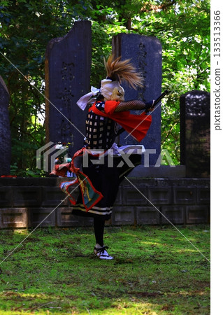 Iwate Prefecture Folk Performing Arts Performance: Onikenmai Iwate Prefecture Folk Performing Arts Performance: Onikenmai 133513366