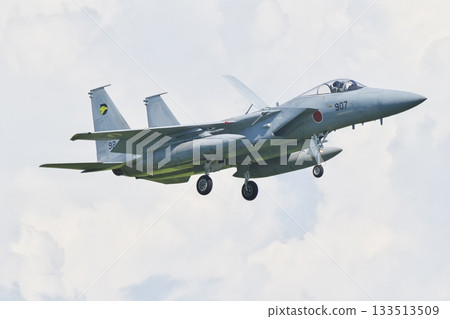第 306 中隊的 F-15J 準備降落 133513509