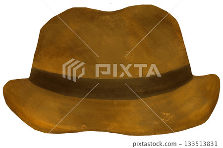Simple hat illustration Simple hat illustration 133513831