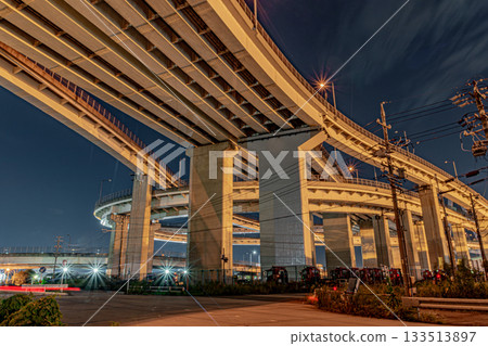 鹽見美子立體交叉夜景 鹽見美子立體交叉夜景 133513897