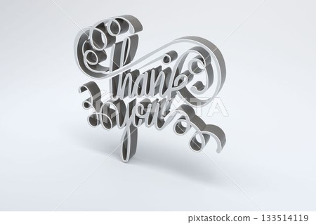 Illustration of text against gray background 133514119