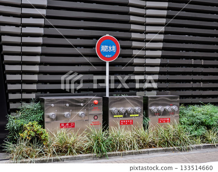 Fire extinguishing equipment for high-rise buildings (water intake, connected water supply pipe water outlet, sprinkler equipment water outlet) Fire extinguishing equipment for high-rise buildings (water intake, connected water supply pipe water outlet, sprinkler equipment water outlet) 133514660
