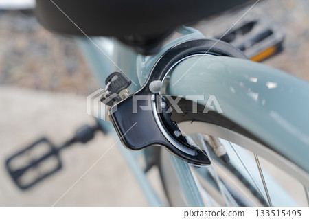 自行車鑰匙特寫 133515495