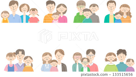 年輕一代家庭上身套裝 133515656