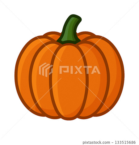 南瓜的簡單插圖 133515686