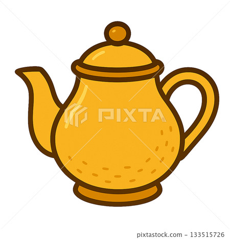 一個罐子的簡單插圖 133515726