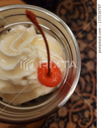 Frappuccino with Cherries Frappuccino with Cherries 133516797