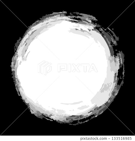 向量畫筆圓形(顏色可變) 向量畫筆圓形(顏色可變) 133516985