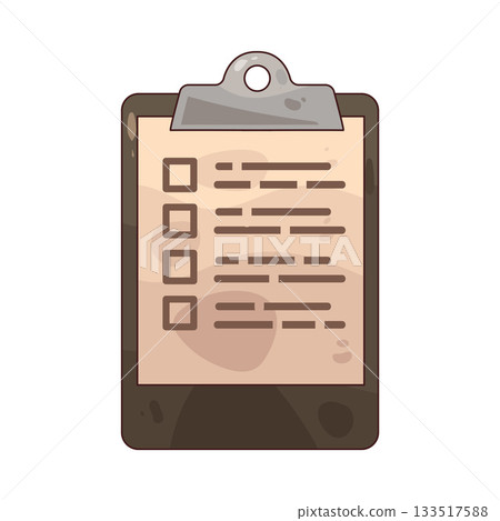 illustration of Checklist illustration of Checklist 133517588