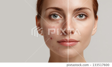 Automated soldering nozzles placing precise drops electronic circuit board cool blue lighting, high precision manufacturing scene with focused 133517600