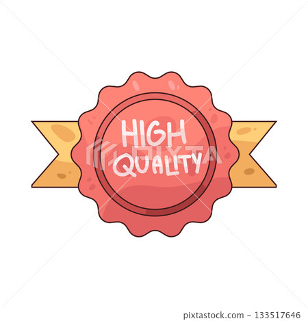 illustration of High Quality illustration of High Quality 133517646