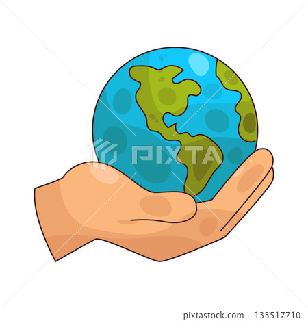 illustration of Save earth illustration of Save earth 133517710