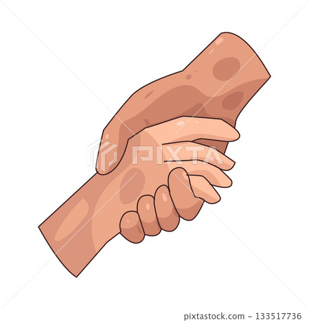 illustration of Helping Hand 133517736