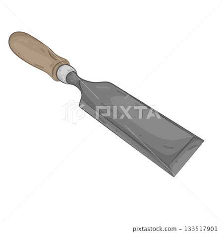 Illustration of chisel Illustration of chisel 133517901