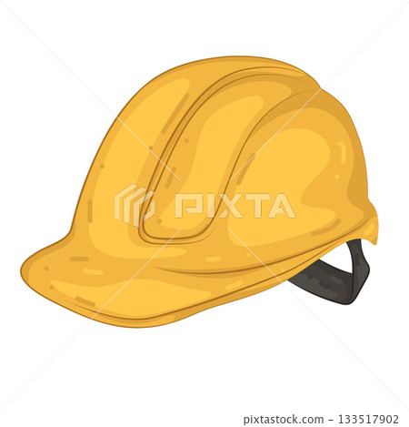 Illustration of safety helmet  133517902
