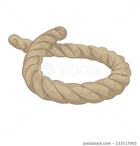 Illustration of rope Illustration of rope 133517903