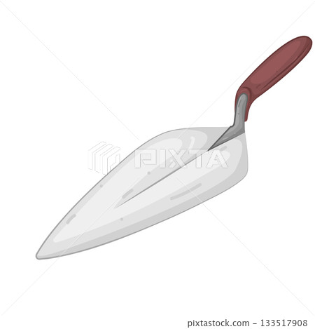 Illustration of trowel Illustration of trowel 133517908
