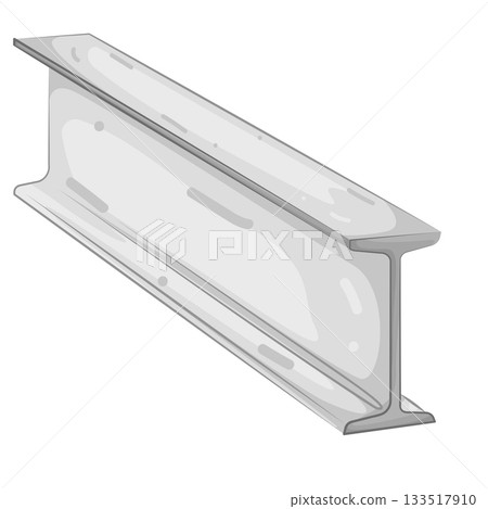 Illustration of steel beam 133517910