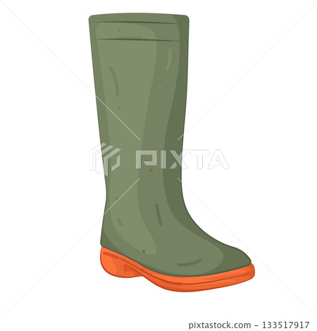 Illustration of safety boots 133517917