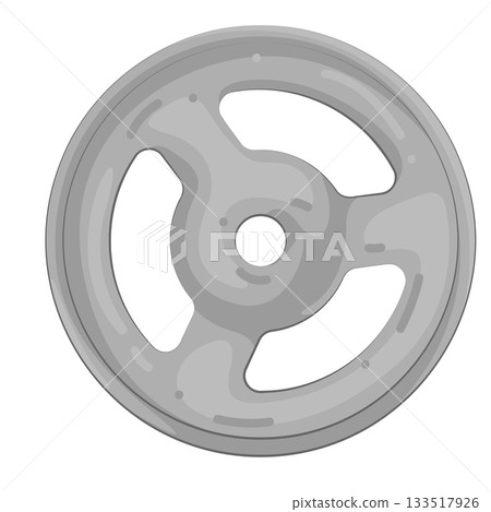 Illustration of pulley  133517926