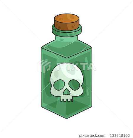 illustration of poison illustration of poison 133518162