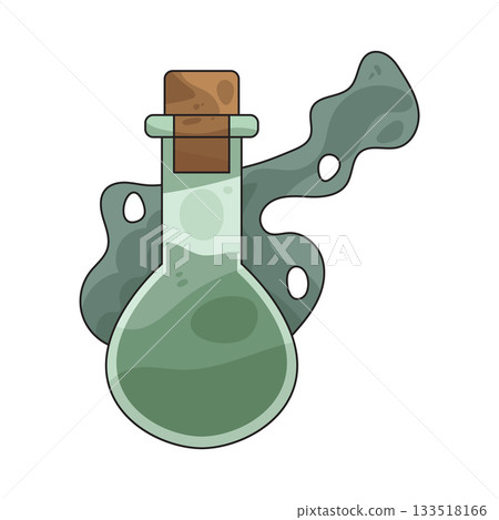 illustration of poison chemical illustration of poison chemical 133518166