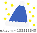 star-spangled santa hat 133518645