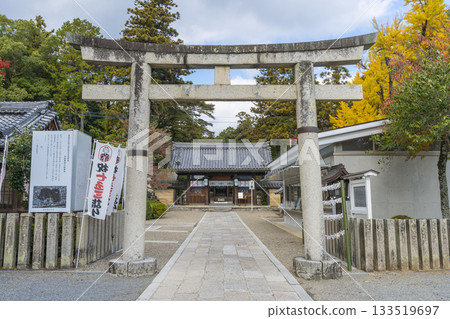 多田神社-從瑞神門眺望的參拜殿-秋季紅葉季 多田神社-從瑞神門眺望的參拜殿-秋季紅葉季 133519697