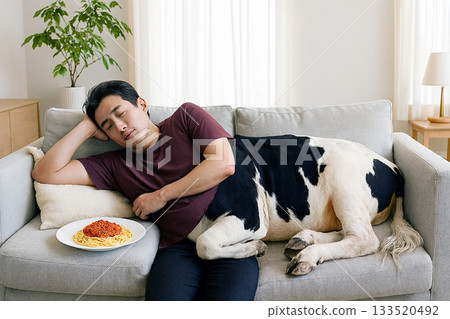 If you go to bed right after eating, you'll turn into a cow If you go to bed right after eating, you'll turn into a cow 133520492