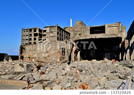 Hashima (Battleship Island) Facility Remains 133520826