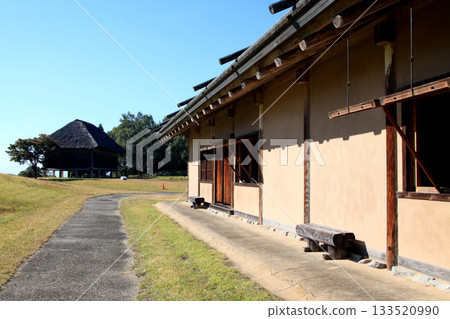 Scenery of "Kikuchi Castle Historical Park" in Yamaga City, Kumamoto Prefecture 133520990