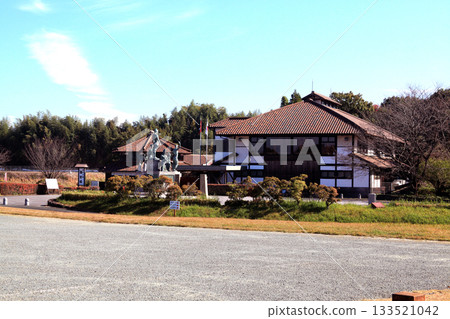 Scenery of "Kikuchi Castle Historical Park" in Yamaga City, Kumamoto Prefecture 133521042